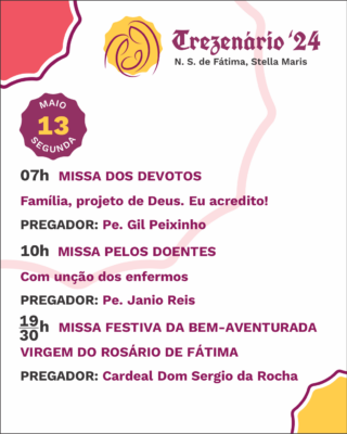 Carrossel programação 13